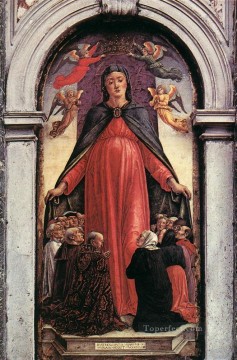  viva Pintura - Virgen de la Misericordia Bartolomeo Vivarini